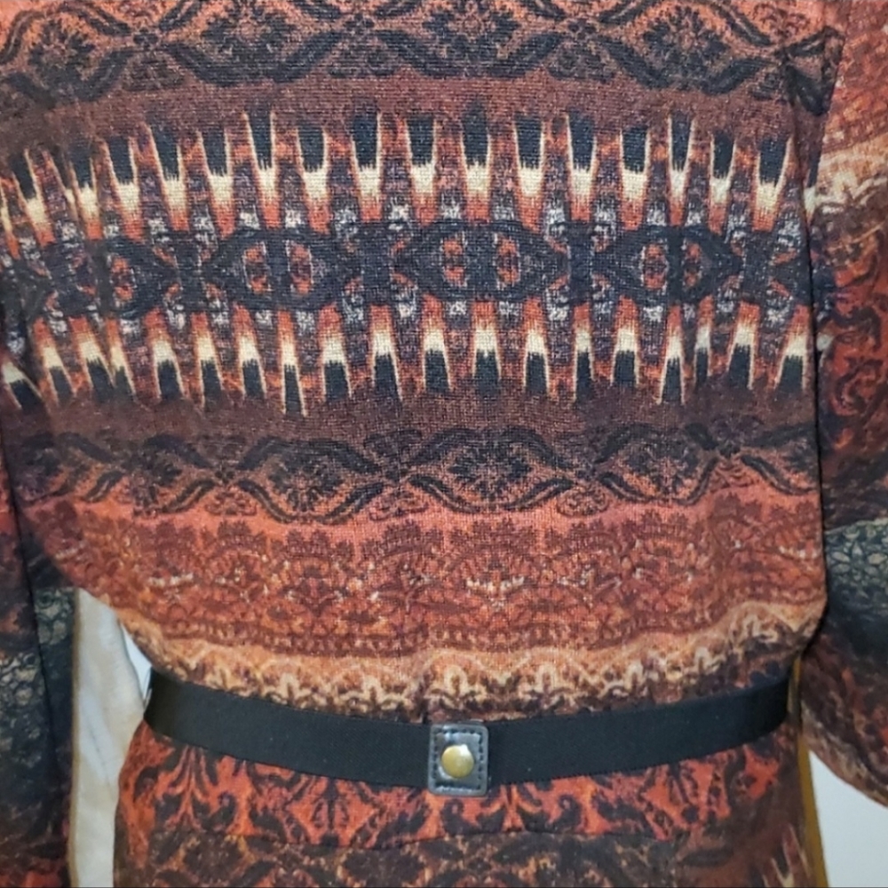 Robbie Bee Aztec dress NWT - Picture 6 of 13